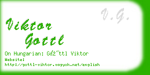 viktor gottl business card